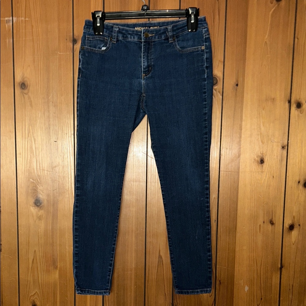 💜Michael Kors Dark Blue Skinny Jeans